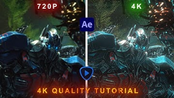 4K High Quality Tutorial | How to use Topaz and After Effects for good quality + FREE CC