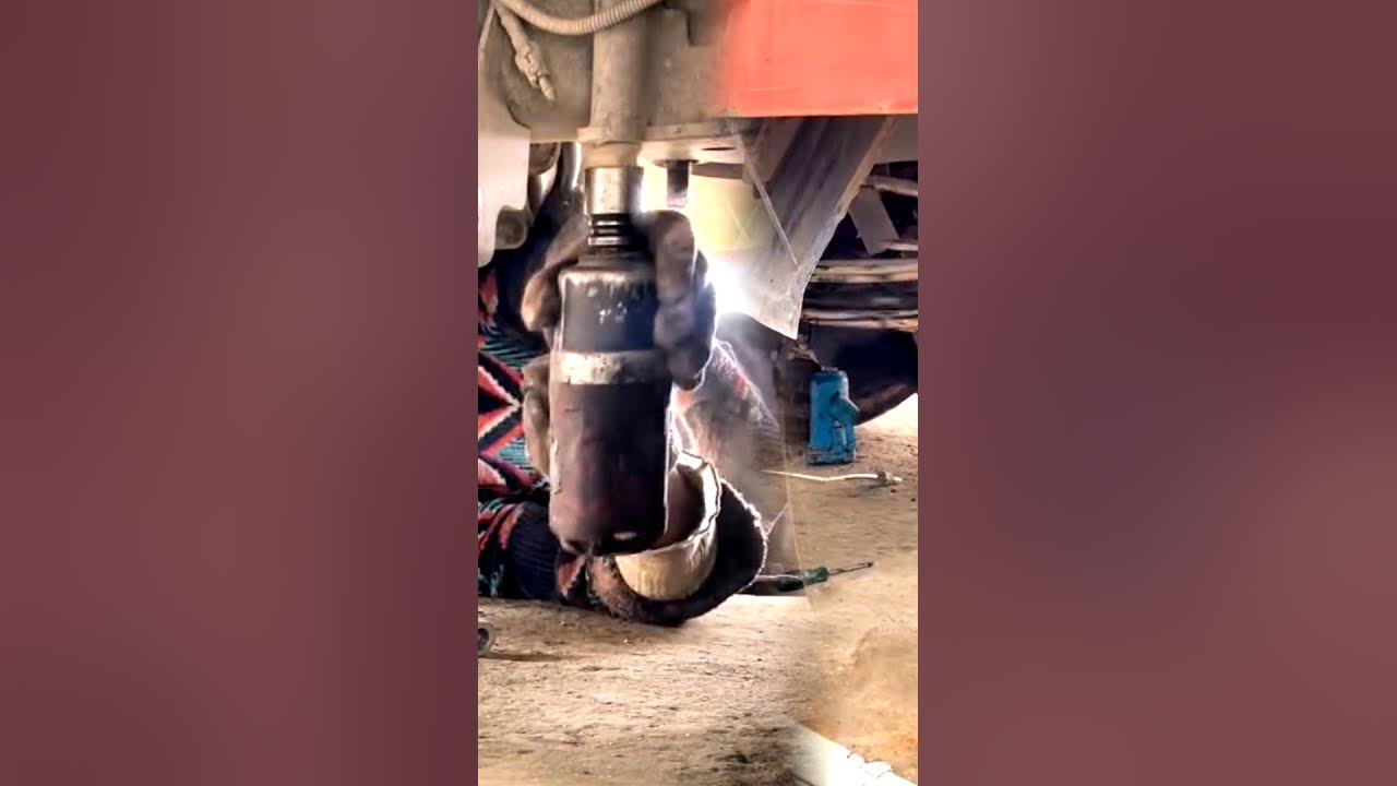 Truck Leaf Spring Repair YouTube