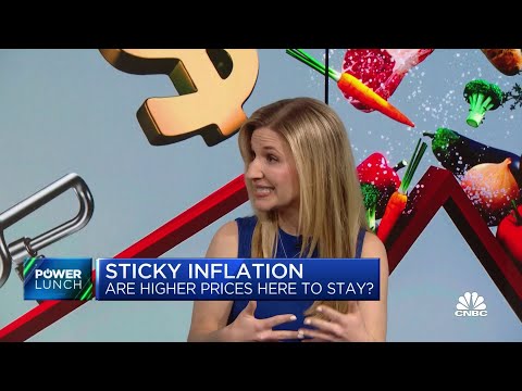 Inflation is slowing but high prices of consumer goods remain sticky