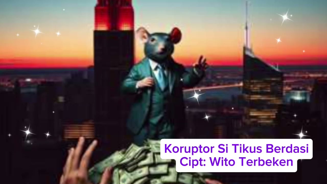 Koruptor Si Tikus Berdasi (Official Musik) #trending #youtubemusic #terbeken #koruptor #lagurock 