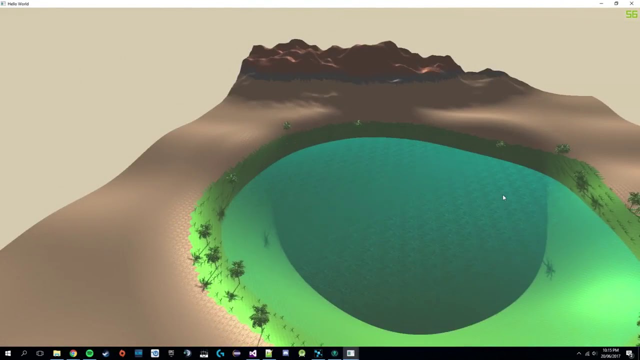 COMP308 Final Project (OpenGL) - YouTube