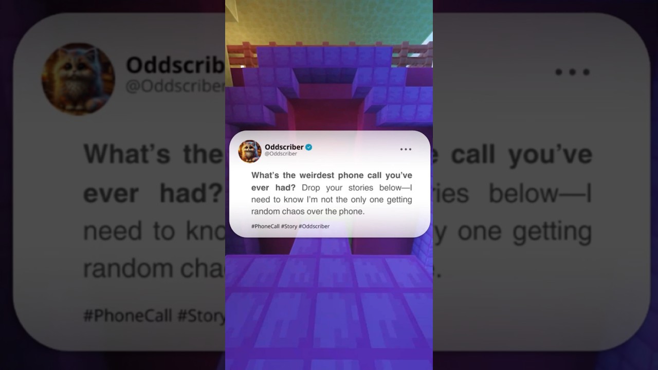 The Strangest Wrong Number Call of My Life…