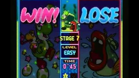 Tetris Attack Easy mode