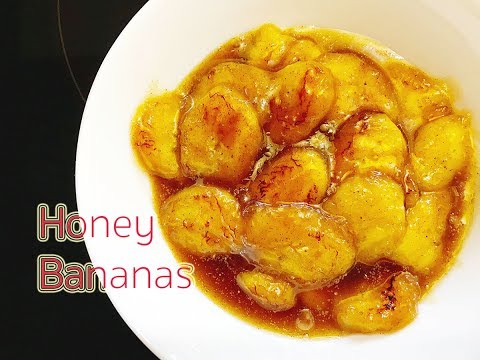 How to make Quick and Easy Honey Bananas