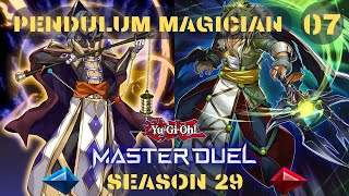 Yu Gi Oh! Master Duel - Season 29 | 07 | Pendulum Magician Replays + Decklist