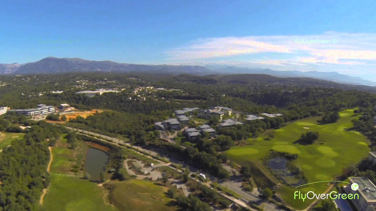 Le Provencal Golf drone aerial video Overview (long) YouTube