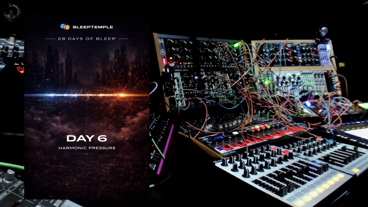 28 Days of Bleep - Day 6 - Live Hypnotic Techno - Improvised - Modular