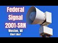 FS 2001-SRN, Short Alert, Weston, WI
