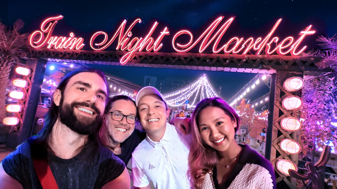 Everyone Says This Is Bangkok’s Best Night Market 🇹🇭 We Had to See Why