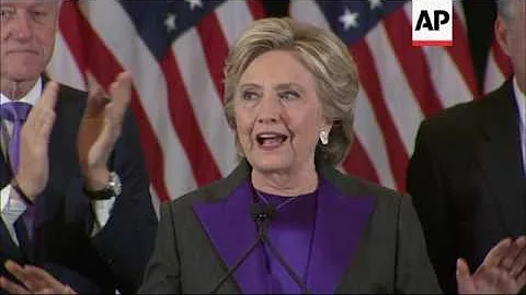 Clinton Says Someone Will Shatter Glass Ceiling