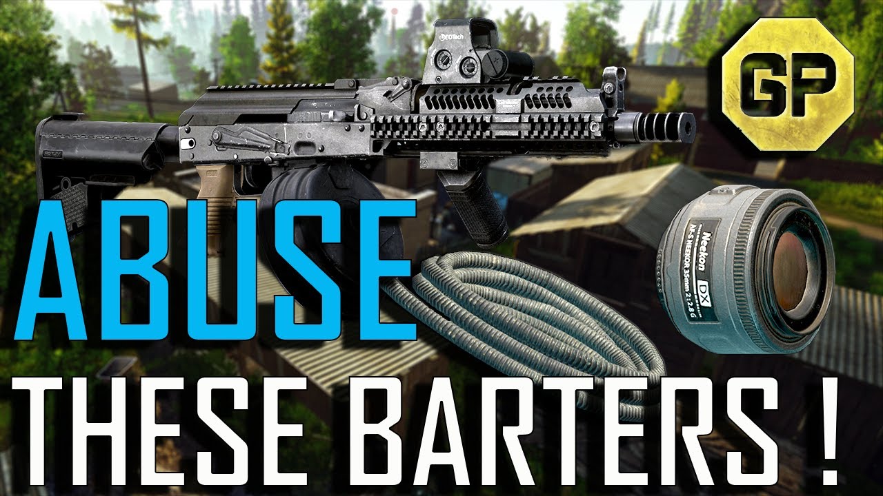 The BEST WEAPON barters in Tarkov!! Escape From Tarkov YouTube