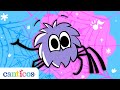 Canticos  la araa chiquitita  the itsy bitsy spider  aprende ingls  educacin preescolar