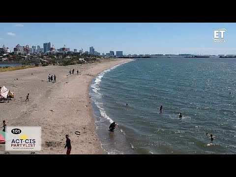 BASECO COMPOUND SA TONDO, ANG DATING TAPUNAN NG BASURA NGAYO'Y MALA-BEACH NA ANG HITSURA
