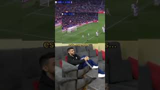 Así reaccionó DjMariio al gol de Messi vs Liverpool