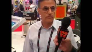 Mark Vasilantone speaks with Scott Fresener at SGIA 2016 in Las Vegas
