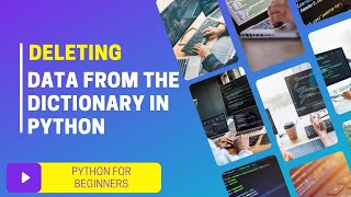 Celebrity 29.Deleting data from dictionary in Python Profile