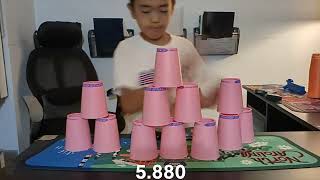 Sport Stacking: Every Timed 5's