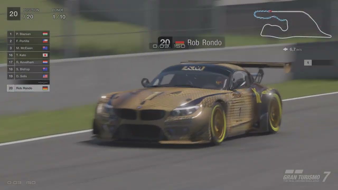 Gran Turismo 7 - Weekly Challenge - 2026 Jan 2.Woche - WTC700 10 Rd Deep Forest TV Wdhg