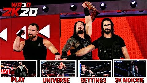 WR3D 2K20 Mod Launched For Android(Link in Desorption 👇👇👇)