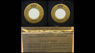 Seeburg 1000 Encore Foreground 16 2/3 RPM Record 36 (Supplemental