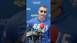 Rams reporting to training camp = EXCITEMENT 🥳 #rams #shorts