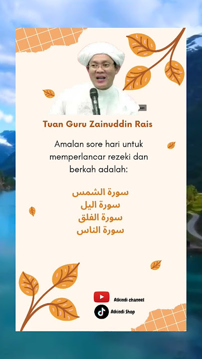 Amalan Memperlancar Rezeki dari Guru Zainuddin Rais #amalan #habib #dakwah #amalancepatkaya