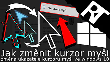 Jak změnit nastavení myši?