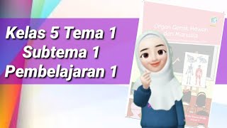 Kelas 5 Tema 1 Subtema 1 Pembelajaran 1