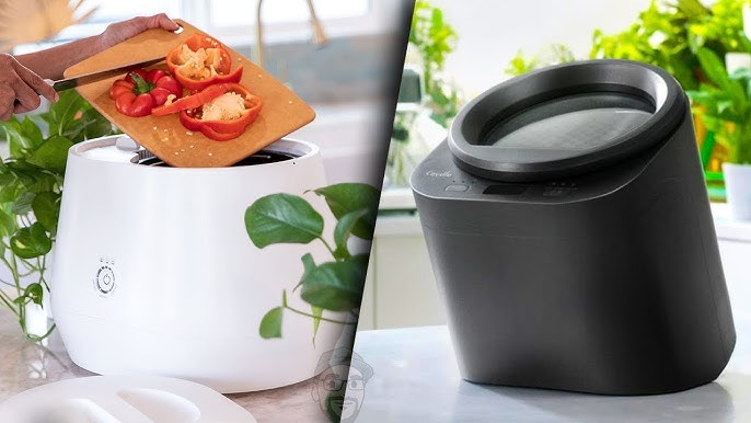 Involly Compostiera da Cucina Elettrica, 3,3 L Compostiera da Cucina  Inodore, Pulizia Automatica, Compost Organico con Filtro a Carbone Attivo,  Rifiuti Alimentari Trasformati in Compost con Un Tocco : : Casa e