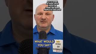 Alcohol addiction. Sober life. Is it a story of yours. @Kingofsobriety