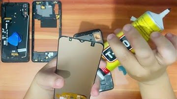 Samsung A70 LCD Replacement Easy Way #samsung #a70 #lcd