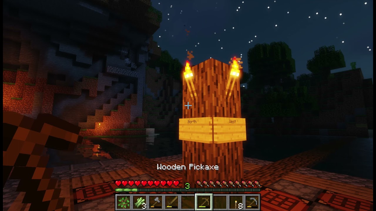 Minecraft Survival Collab with LegoFinn -Part 1