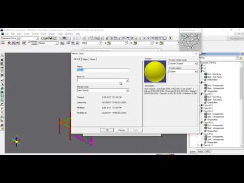 SP3D STRUCTURAL TUTORIAL FOR BEGINNERS-SURFACE STYLE RULE  FOR STRUCTURE