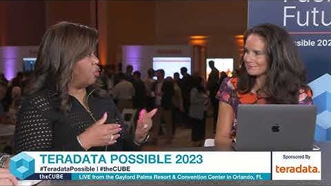 Jacqueline Woods & Vedat Akgun Interview with theCUBE | Teradata Possible 2023