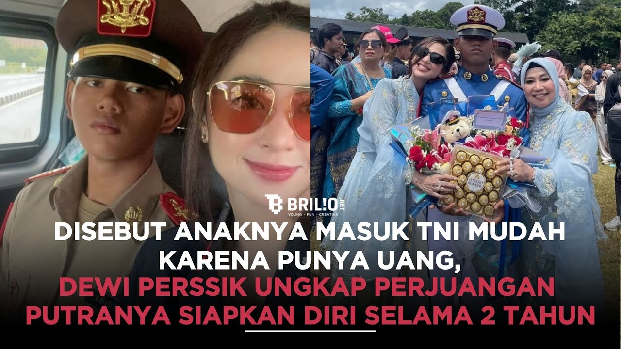 Disebut anaknya masuk TNI karena punya uang, Dewi Perssik ungkap perjuangan putranya siapkan diri