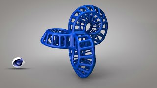CINEMA 4D MODELING TUTORIAL Create Abstract Shape