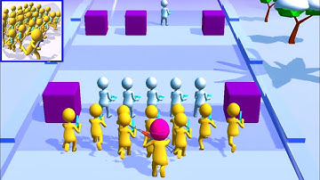 Gun Clash 3D Gameplay All Levels 16-18 (iOS/Android)