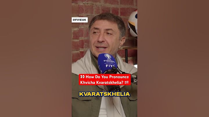 How Do You Pronounce Khvicha Kvaratskhelia? 🇬🇪 #five #shorts #EUROlegend #arveladze #kvaratskhelia
