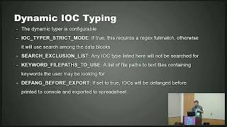 GDIOCSpider: Extracting and Identifying IOCs from the GDriveverse - Noah Dunn