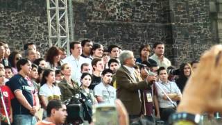 Discurso de AMLO en Tlatelolco (Parte 2)