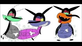joey Dee Dee and marky vore fanart is for @gloriabomfim8413
