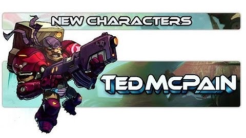 Awesomenauts Ted McPain Beta