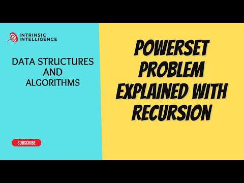 Power Set Problem using Recursion | DSA Explained (Subsets of a Set)