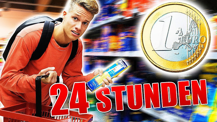 24 Stunden mit 1€ überleben