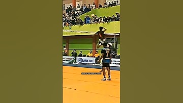 Powerful Jump ❤️💀#indianvolleyball #player #powerfull #spike #drop #punjabvolleyball #viral #video