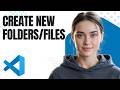 How to Create a Project Folder and File in VS Code Step by Step Guide