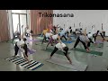 Moon Salutation Flow | Yoga Group Practice | Chandra Namaskar
