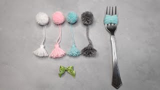 EASY CRAFT WITH FORK / DIY