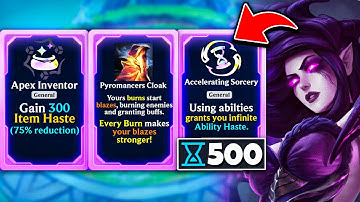 INFINITE FIRE POOLS: Apex Inventor + Pyromancer with 500 Ability Haste