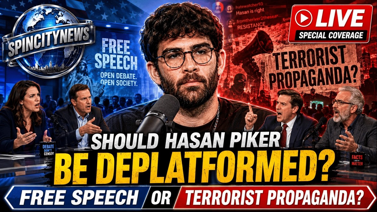 SHOULD HASAN PIKER BE DEPLATFORMED? | Free Speech or Terrorist Propaganda?